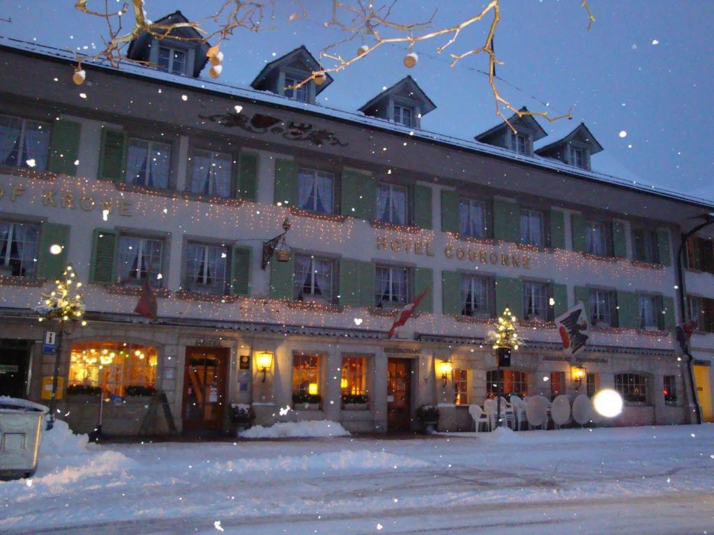 Hotel Restaurant Krone 阿尔贝格 外观 照片